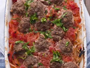 Baked Meatballs with Potatoes