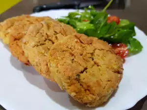 Chickpea and White Cheese Patties