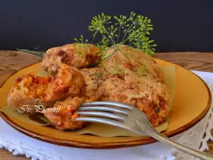 Roasted Red Pepper Patties