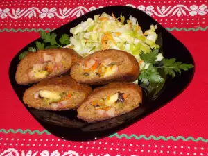 Meatballs with Filling in the Oven