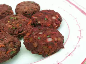 Lentil and Beetroot Patties