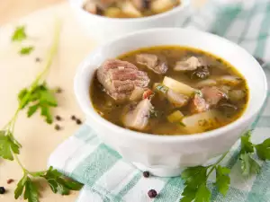 Rabbit Stew with Green Beans