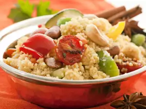 Couscous and veggies