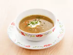 Lamb Soup with Parsley