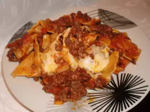 Quick Minced Meat Lasagna