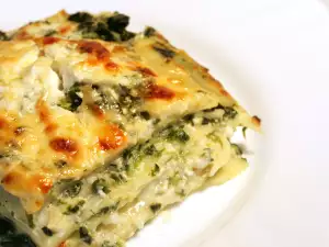 Lasagna with Carrots and Leeks