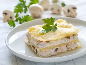 Mushroom Lasagna