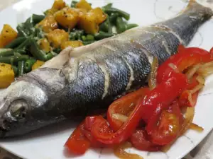 Baked Sea Bass in Baking Paper