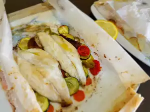 Sea bass en Papillote