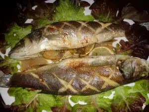 Sea Bass Cooked in Baking Paper