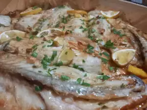 Oven-Baked Sea Bass