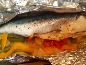 Sea Bass in Foil