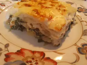 Feta Cheese and Spinach Lasagna