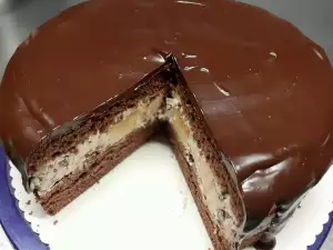 Chocolate Cake with a Lot of Cream