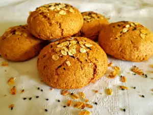 Light Bread Buns with Oats