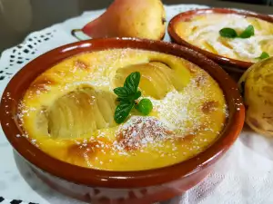 Light Pear Clafouti