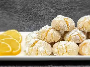 Lemon Crinkle Cookies