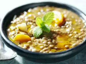 Green Lentil Soup