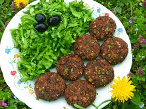 Lentil and Spinach Patties