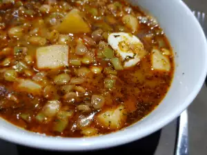 Lentil Soup with Pancetta