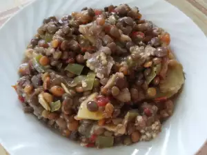 Ratatouille with Lentils