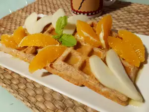 Healthy Einkorn Waffles