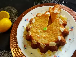 Lemon Cake with Almonds and Polenta