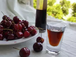 Homemade Cherry Liqueur