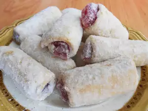 Wine Cookies with Turkish Delight