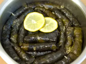 Turkish Stuffed Vine Leaves