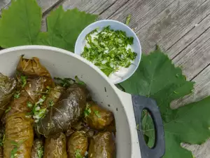 Tasty Vine Sarma with Rice