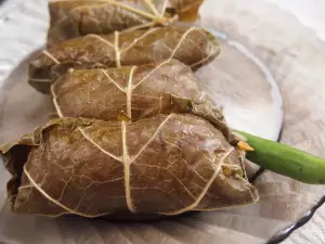 Lean Vine Leaf Sarma with Lemon