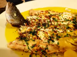 Orio-Style Oven-Baked Sea Bass (Lubina estilo Orio)