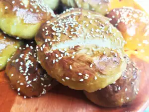 German Lye Bread Rolls