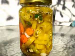 No-Boil Hot Peppers