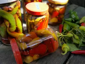 Pickled Hot Chili Peppers