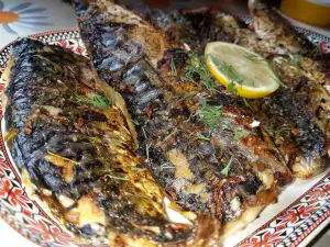 Spicy Oven-Baked Mackerel with Ginger and Chili