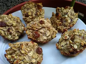 Flour Free Banana and Oats Muffins