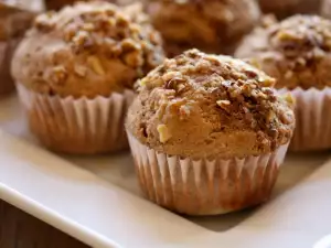 Walnut and Chocolate Muffins