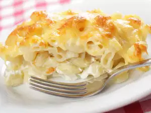 Baked Macaroni with Cream