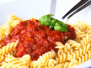 Fusilli with Sicilian Sauce