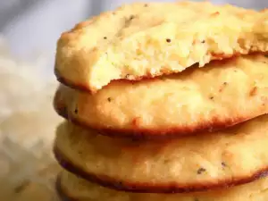 Lemon Cookies with Poppy Seeds