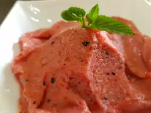 Healthy Raspberry Ice Cream