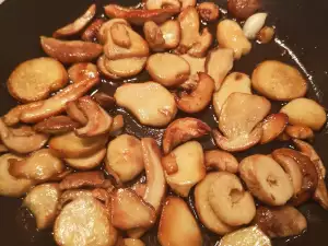 Porcini Mushrooms in Butter