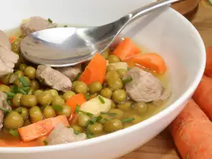 Beef Stew with Peas