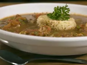 Mushroom Stew with Rice