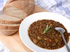 Lentils with Potatoes