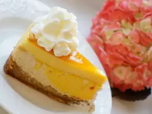 Cheesecake with Mango