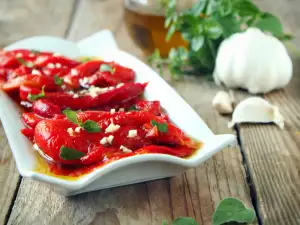 Marinated Red Peppers