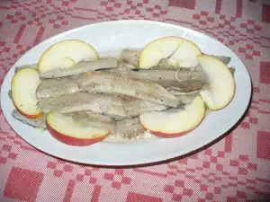 Marinated Anchovies with Apples